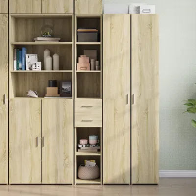 Obrázek produktu pro vidaXL Highboard Sonoma-dub 30x42,5x185 cm materiál na bázi dřeva