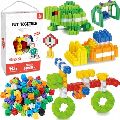 Image de Doris Blocs construction petits génies, briques spatiales 168 pcs