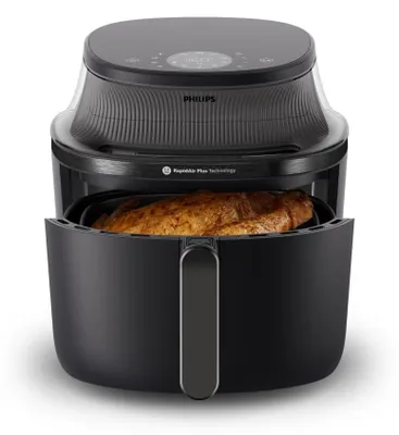 Produktbild von Philips Airfryer 3000 Serie Heißluftfritteuse, Schwarz, 7,2L