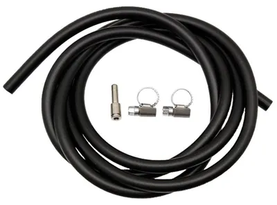 Imagen del producto de Manguera de gas de 220 x 220 x 30 mm con abrazaderas y conector