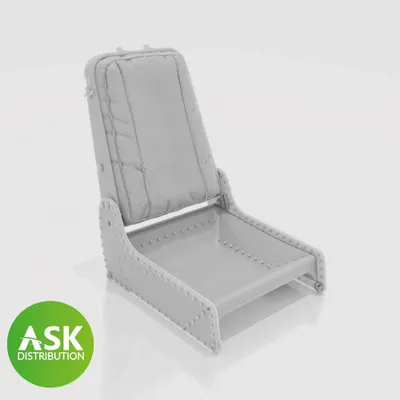 Obrázok produktu pre Artscale ASK200-A32024 Messerschm. P.1101 Sedadlo (Me 262) bez bezpečnostného pásu