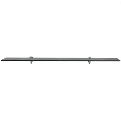 Zdjęcie produktu dla VidaXL 243769, Szkło hartowane, Cynk, Czarny, 15 kg, 1000 mm, 100 mm, 8 mm