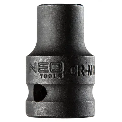 Obrázok produktu pre NEO TOOLS Rázová hlavica 1/2", 10 x 38 mm, Cr-Mo