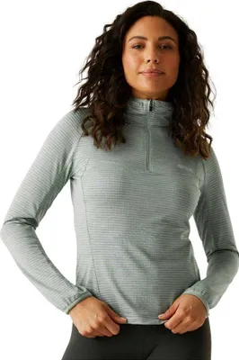 Produktbild von Regatta Yonder Ii Fleece Mit Halbem Reißverschluss Grün 20 Frau Grün 20