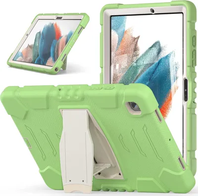 Immagine prodotto di Custodia per Samsung Galaxy Tab A8 10.5" blindata con supporto Verde