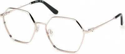Produktbild von Guess GU50184 Shiny pale gold 56/16/140 Damen Brillen