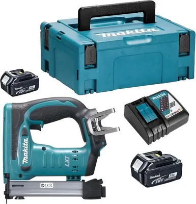 Image de Agrafeuse 18V LXT Li-Ion (2x3,0 Ah) en MAKPAC - MAKITA DST221RFJ