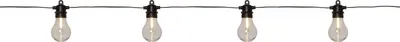 Produktbild von LED Outdoor-Lichterkette ,Selecta' mit 10 x austauschbaren E12 Leuchtmitteln, Timer, strombetrieben, warmweiß, L 7,2 Meter