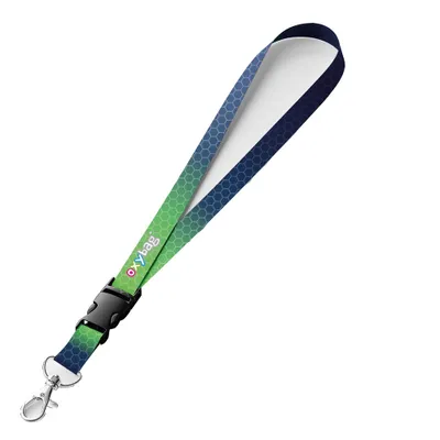 Zdjęcie produktu dla Brelok do kluczy Oxybag z karabińczykiem OXY - Ombre Blue