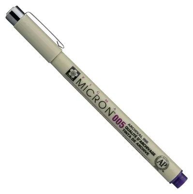 Produktbild von SAKURA Tuschestift Pigma Micron violett 0,20 – 0,50 mm - 01 0,25 mm