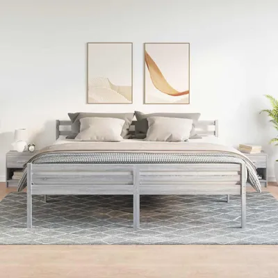 Obrázok produktu pre vidaXL Nočné stolíky 2 ks so zásuvkou Grey Sonoma 39x28x41 cm