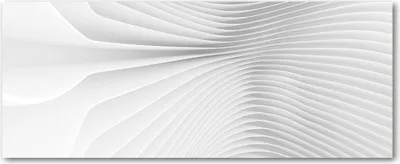 Produktbild von Tulup® Glas-Bild Wandbild aus Glas - 125x50 - Wandkunst - Wandbild hinter gehärtetem Sicherheitsglas - Dekorative Wand für Küche & Wohnzimmer  - Kunst: modern & klassisch - Abstrakte Linien - Weiß