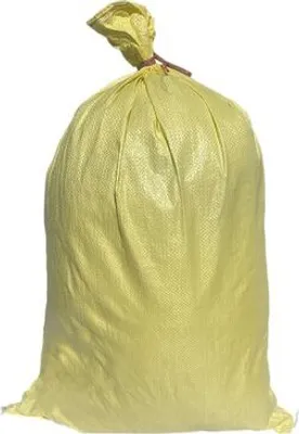 Produktbild von 25x Schwerlastsack Gewebesack Hochwassersack Getreidesack Lagersack PP mit rotem Streifen 500 x 800 mm 30 kg gelb