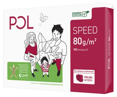 Immagine prodotto di Carta per fotocopie Polspeed A3 80 g 500 fogli