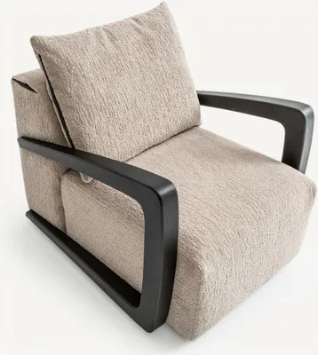 Immagine prodotto di Sessel Polster 1 Sitz Designer Textil Wohnzimmer Stil Modern