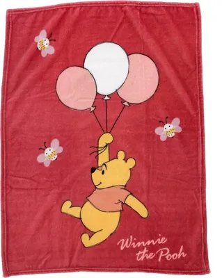 Obrázek produktu pro Medvídek Pú dětská deka Fluffy deka pro děti 100 cm x 75 cm