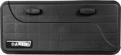 Produktbild von DAKEN Werkzeugkasten Blackit 82202 Staukasten 23L 550x250x295mm LKW Staubox z 2 Schlössern 4 Schlüssel Schwarz