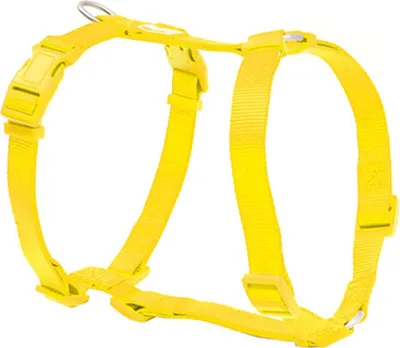 Produktbild von Freedog Nylon Basic Hundegeschirr Gelb 25 mm x 70-90 cm Gelb 25 mm x 70-90 cm
