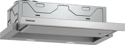 Produktbild von Constructa CD30677, Flachschirmhaube, 60 cm, Silbermetallic