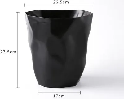 Produktbild von 360Home Eimer Korb universal nutzbar Schwarz