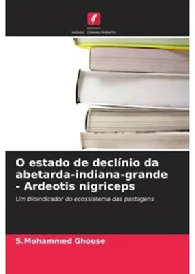 Image de O estado de declínio da abetarda-indiana-grande - Ardeotis nigriceps