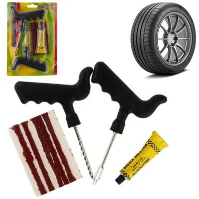 Produktbild von Reifenreparaturset Schnellreparatur 8 teilig