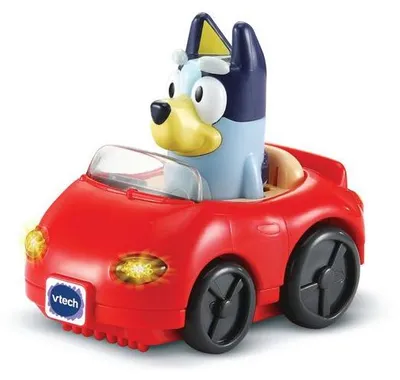 Image de VTECH Tut Tut Bolides Bluey - La Voiture Décapotable de Bluey - Multicolore