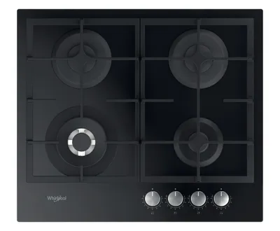 Immagine prodotto di Whirlpool AKTL 629/NB1 hob Black Built-in 59 cm Gas 4 zone(s)