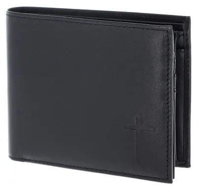 Produktbild von oxmox Leather Geldbörse RFID Schutz Leder 12 cm