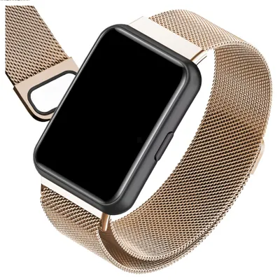 Zdjęcie produktu dla Pasek / bransoleta ChronSmarta do smartwatch'a Huawei Watch Fit 2 (Różowo-złoty)