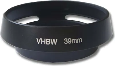 Produktbild von vhbw Gegenlichtblende für 39mm Objektiv, Rund, 5,8 cm, schwarz