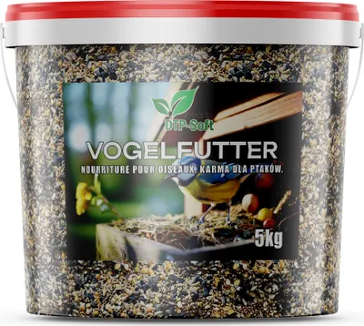 Zdjęcie produktu dla Karma dla ptaków Karma dla dzikich ptaków 4 pory roku Wiadro dla ptaków (3 kg)