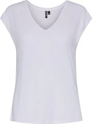 Zdjęcie produktu dla Koszulka damska PCKAMALA Comfort Fit 17095260 Jasna biel, M