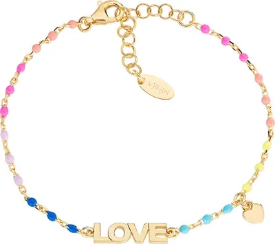Immagine prodotto di Bracciali con perline Amen Collezione Oro Ti Amo - donna