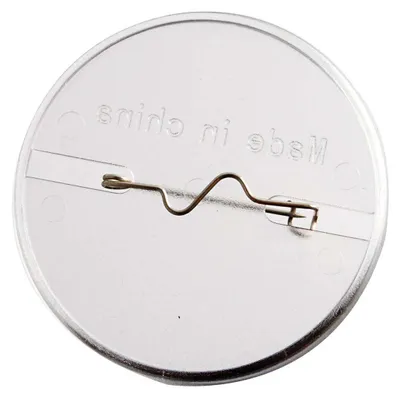 Produktbild von Ansteckschildchen, rund, D: 5,5 cm, 5Stck.