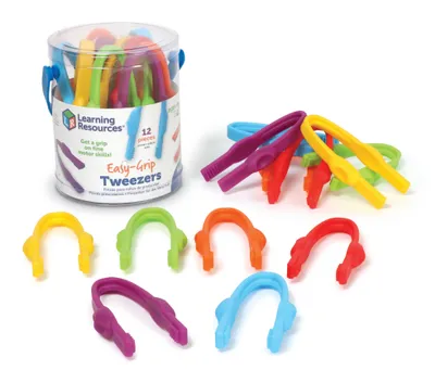Produktbild von Learning Resources Easy-Grip Tweezers, 2 Jahr(e), Mehrfarbig