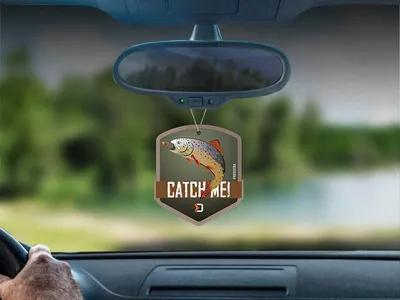 Obrázok produktu pre Delphin Vôňa do auta CatchME! Pstruh