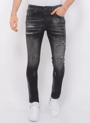 Produktbild von Stonewashed Ripped Jeans Slim - 38