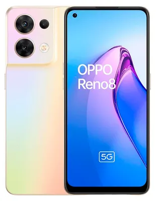 Produktbild von OPPO 8, 16,3 cm (6.4"), 8 GB, 256 GB, 50 MP, Android 12, Gold