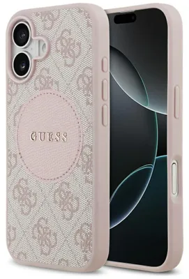 Immagine prodotto di Etui Guess 4G Circle Classic Logo Magsafe Na Iphone 17 - Różowe