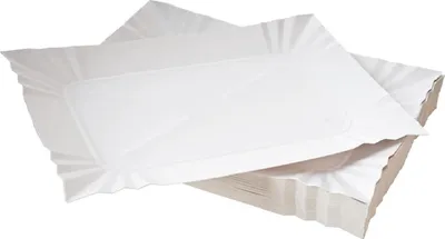 Produktbild von Weiße Papierschale 14x25cm 100Stk.