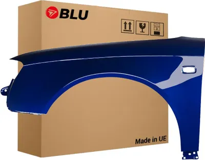 Immagine prodotto di BLU Parafango compatibile con Audi A4 B7 LY5K Sinistra Blau BrilliantBlau | 2004-2008 | Anteriore | Verniciato | Pronto per il montaggio | Zincato
