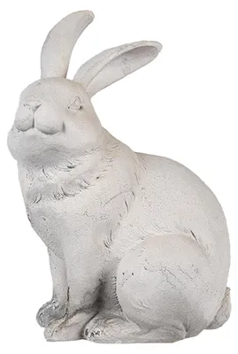 Obrázek produktu pro Clayre & Eef Figurka králíka 21 cm béžová Polyresin