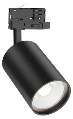 Produktbild von Braytron LED 3-Phasen Schienenstrahler Schwarz 30W 3420lm 3CCT 3000-6000K 38°