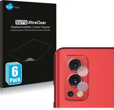 Produktbild von 6x Für OnePlus Nord 2 5G (NUR Kameraschutz) Schutzfolie Savvies Displayschutz Display Schutz Folie Klar Transparent