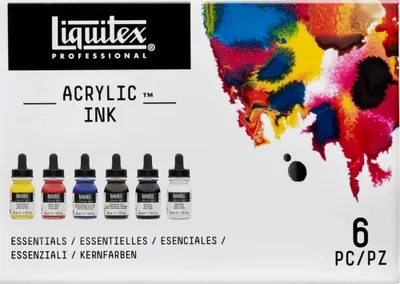 Zdjęcie produktu dla Zestaw podstawowy profesjonalnych farb akrylowych Liquitex