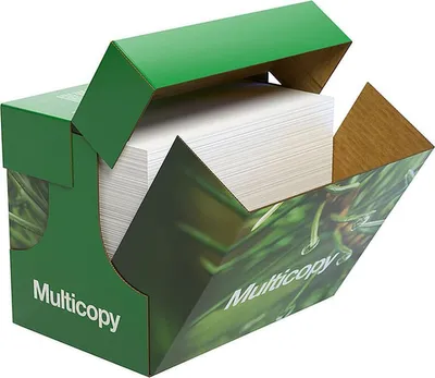 Produktbild von MultiCopy 2100005142 Multifunktionspapier - A4, 80 g/qm, hochweiß, 2500 Blatt, ungeriest