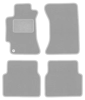 Immagine prodotto di Tappetini in moquette per Subaru Impreza II GD 2000-2007 (berlina/station wagon) – set 4 pezzi, grigi, su misura – Wielganizator OSLO