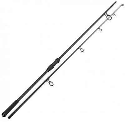 A fishing rod on a white background.