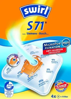 Produktbild von SWIRL Papierbeutel S71 MP+ AS